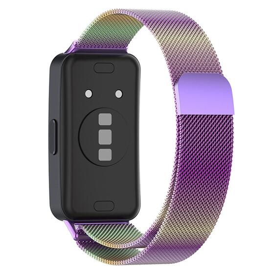 Microsonic Huawei Band 10 Milanese Loop Kordon Iridescent