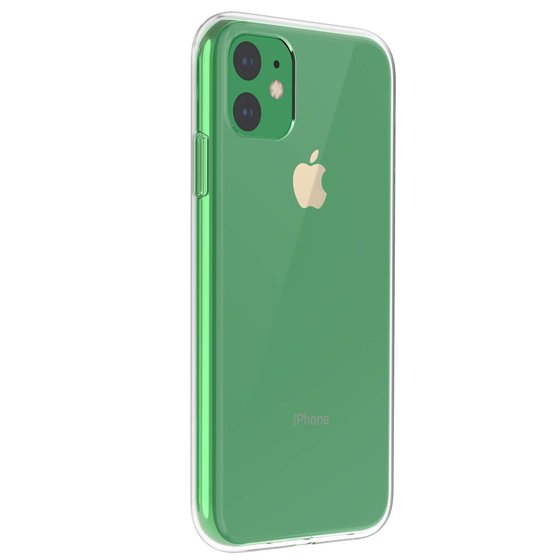 Microsonic Apple iPhone 11 (6.1'') Kılıf Transparent Soft Beyaz