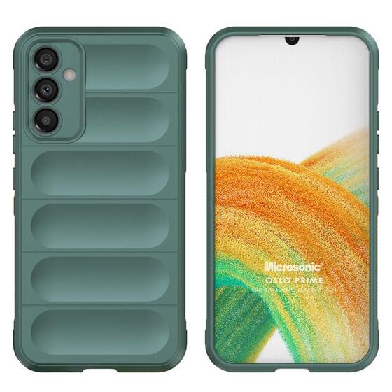 Microsonic Samsung Galaxy A56 Kılıf Oslo Prime Yeşil
