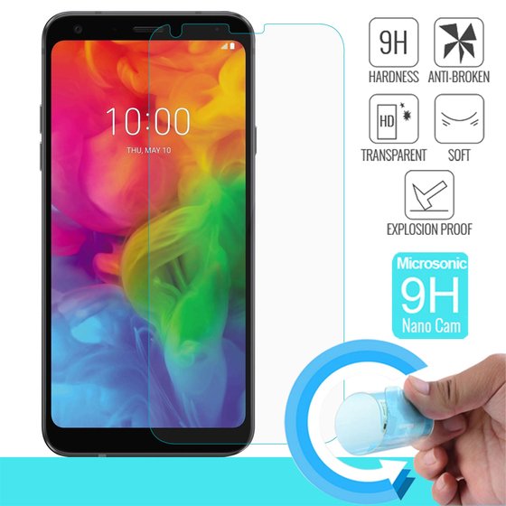 Microsonic LG Q7 Nano Cam Ekran koruyucu Kırılmaz film