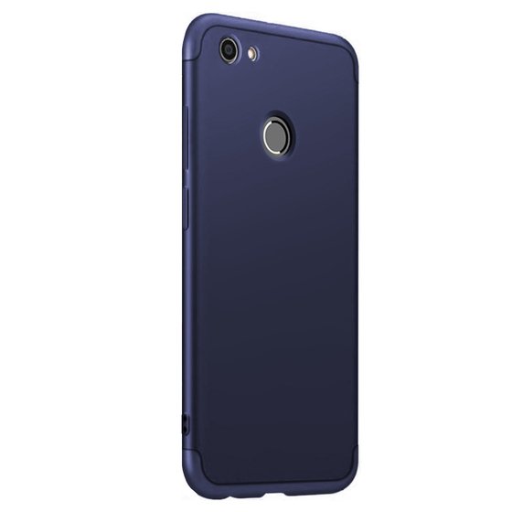 Microsonic Xiaomi Redmi Note 5A Prime Kılıf Double Dip 360 Protective Lacivert