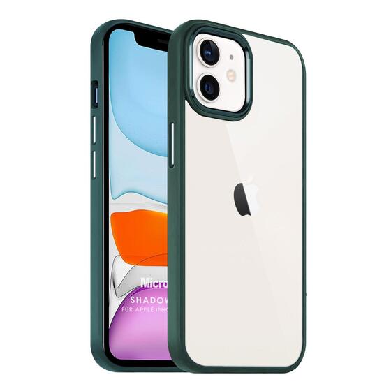 Microsonic Apple iPhone 11 Kılıf Shadow Planet Koyu Yeşil