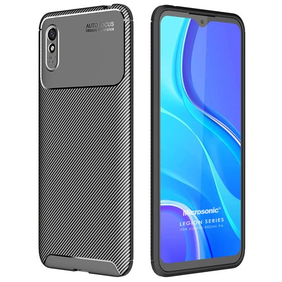 Microsonic Xiaomi Redmi 9A Kılıf Legion Series Siyah