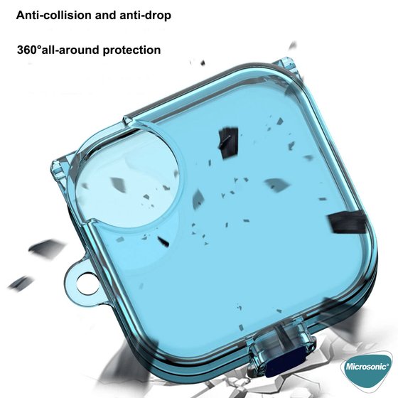 Microsonic Nothing CMF Buds Pro 2 Kılıf Safety Lock Protection Pembe