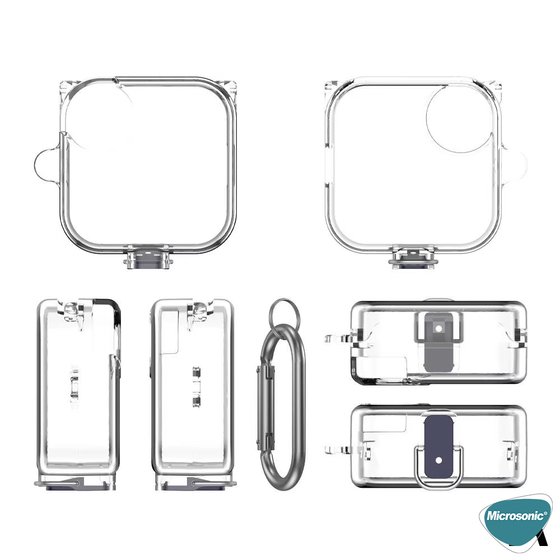 Microsonic Nothing CMF Buds Pro 2 Kılıf Safety Lock Protection Şeffaf