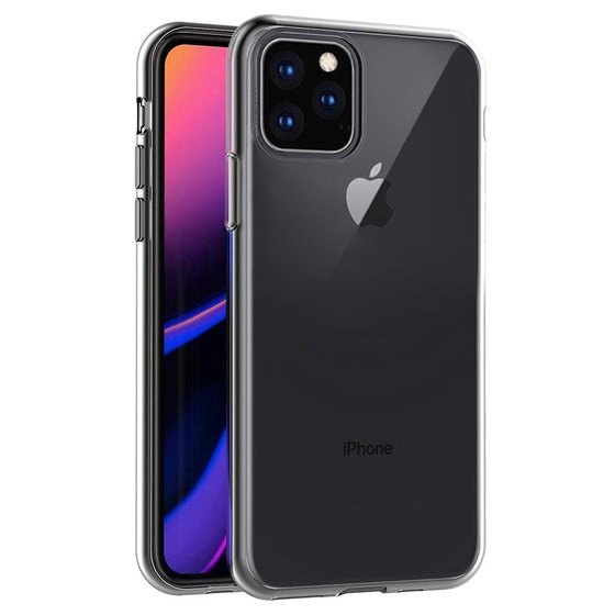 Microsonic Apple iPhone 11 Pro Max (6.5'') Kılıf Transparent Soft Beyaz