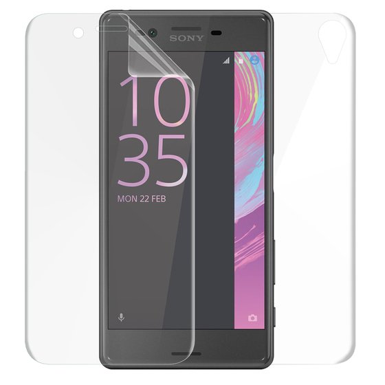 Microsonic Sony Xperia X Ön + Arka Kavisler Dahil Tam Ekran Kaplayıcı Film