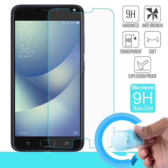 Microsonic Asus Zenfone 4 Max (5.2'') ZC520KL Nano Cam Ekran koruyucu Kırılmaz film