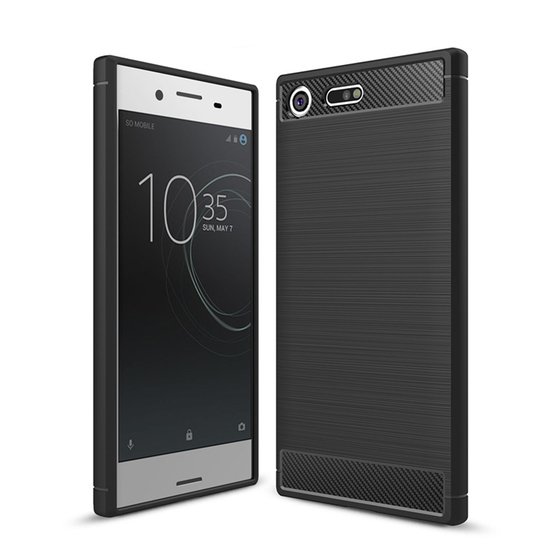 Microsonic Sony Xperia XZ Premium Kılıf Room Silikon Siyah