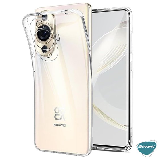 Microsonic Huawei Nova 12S Kılıf Transparent Soft Şeffaf