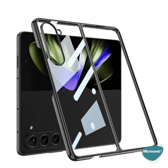 Microsonic Samsung Galaxy Z Fold 6 Kılıf Shell Platinum Siyah