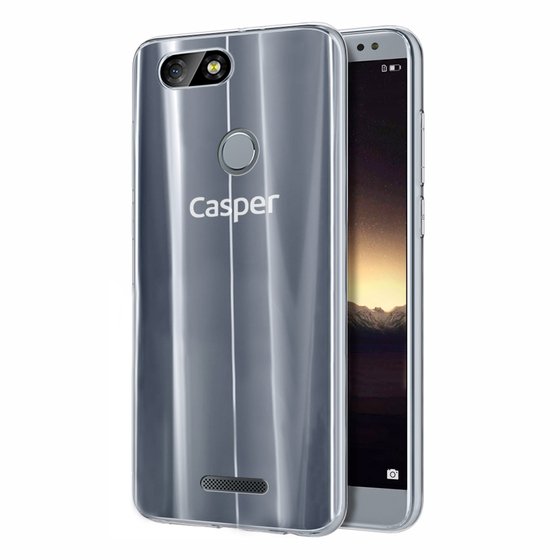 Microsonic Casper Via M4 Kılıf Transparent Soft Beyaz