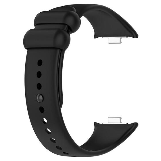 Microsonic Xiaomi Redmi Watch 4 Kordon Silicone Sport Band Siyah