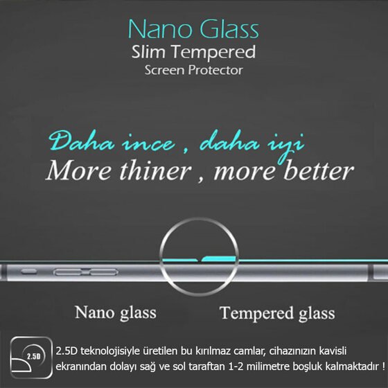 Microsonic Doogee X95 Nano Glass Cam Ekran Koruyucu