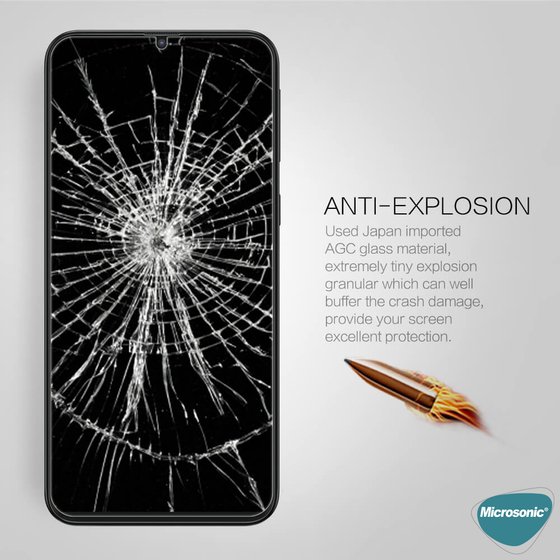 Microsonic Xiaomi Redmi A4 Tempered Glass Cam Ekran Koruyucu