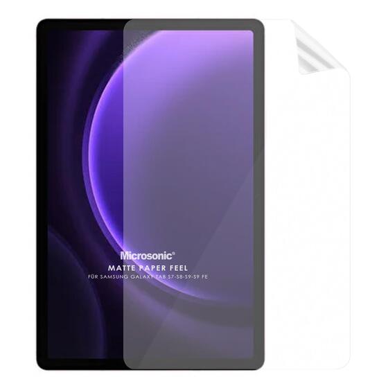 Microsonic Samsung Galaxy Tab S10 FE Paper Feel Kağıt Dokulu Mat Ekran Koruyucu