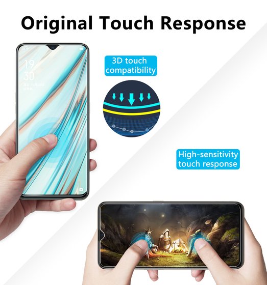 Microsonic Oppo A9 2020 Temperli Cam Ekran Koruyucu