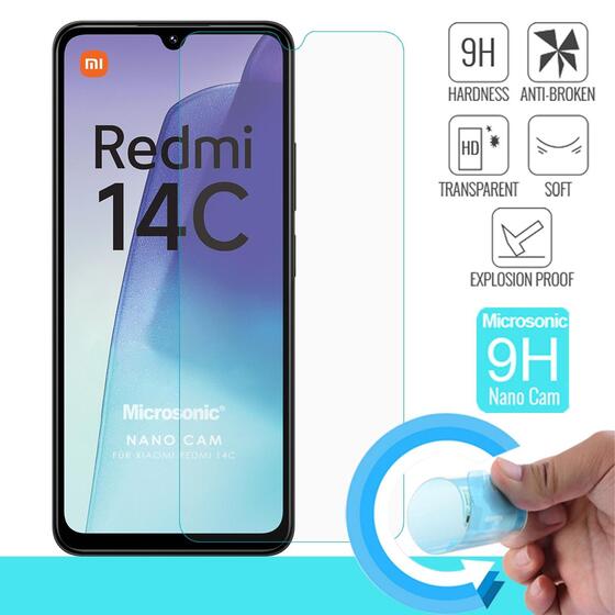 Microsonic Xiaomi Redmi A4 Nano Glass Cam Ekran Koruyucu
