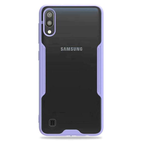 Microsonic Samsung Galaxy A10 Kılıf Paradise Glow Lila