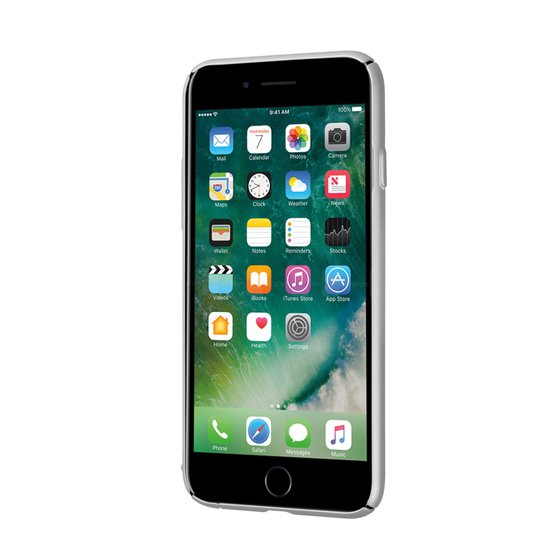 Microsonic iPhone 7 Kılıf  Premium Slim Gümüş