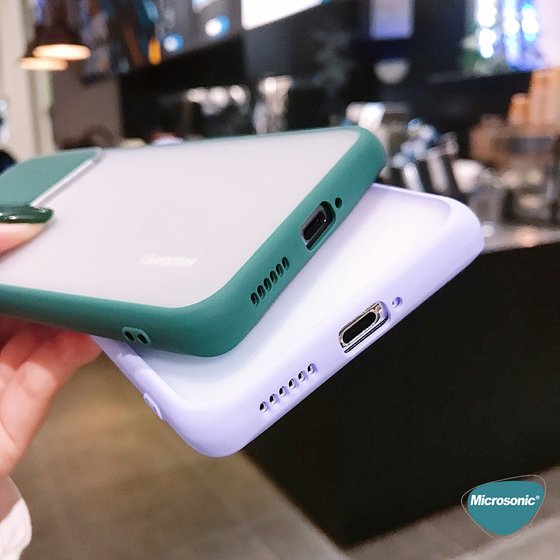 Microsonic Oppo Reno 4 Pro Kılıf Slide Camera Lens Protection Turkuaz