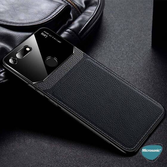 Microsonic Xiaomi Poco M5s Kılıf Uniq Leather Kırmızı