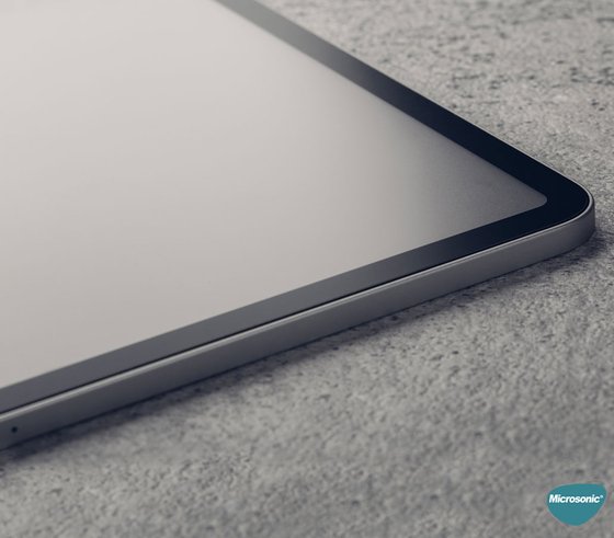 Microsonic Samsung Galaxy Tab S10 FE Tam Kaplayan Ekran Koruyucu Siyah