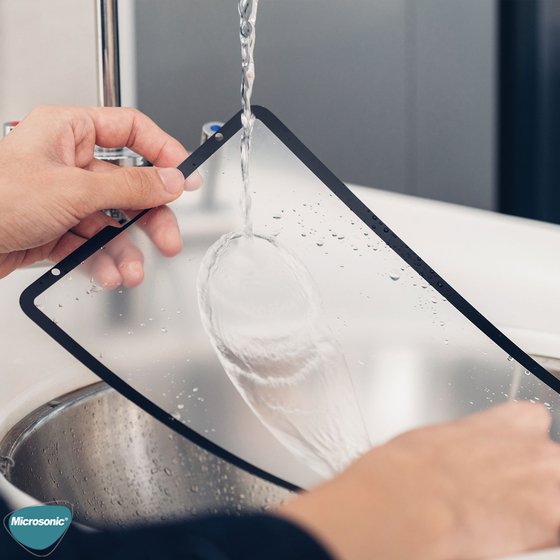 Microsonic Samsung Galaxy Tab S10 FE Tam Kaplayan Ekran Koruyucu Siyah