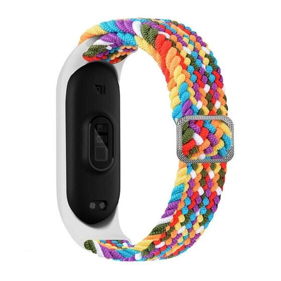 Microsonic Xiaomi Mi Band 6 Kordon Braided Solo Loop Band Pride Edition