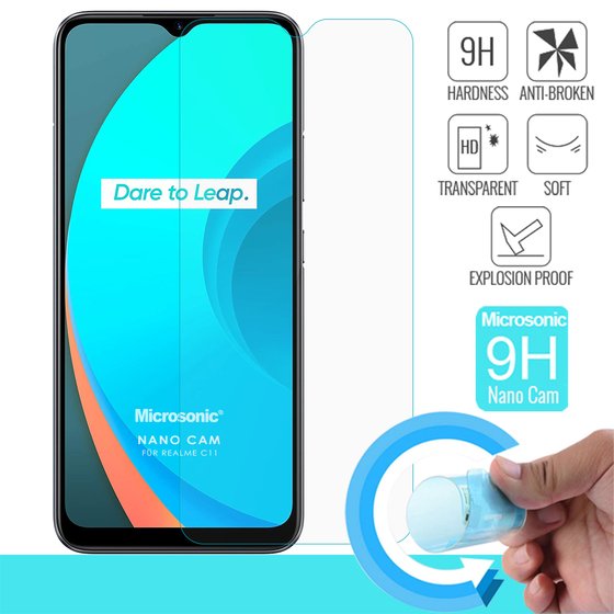 Microsonic Realme C11 Nano Glass Screen Protector