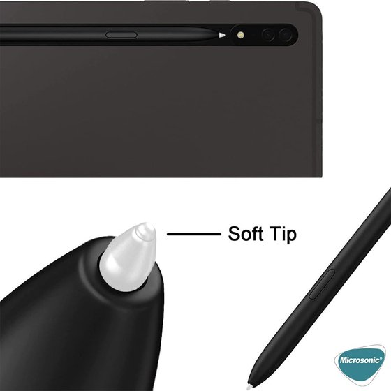 Microsonic Samsung Galaxy Tab S9 Ultra X910 Pencil Uçları 5`li Paket Beyaz
