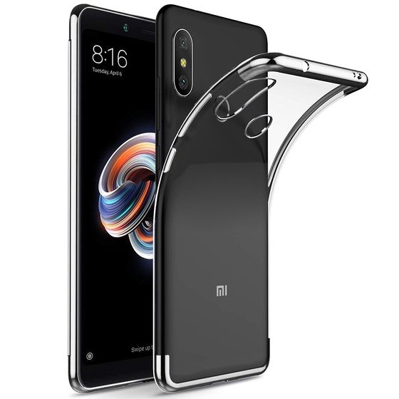 Microsonic Xiaomi Redmi S2 Kılıf Skyfall Transparent Clear Gümüş