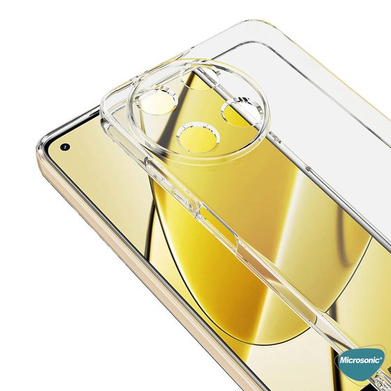 Microsonic Realme 11 4G Kılıf Transparent Soft Şeffaf