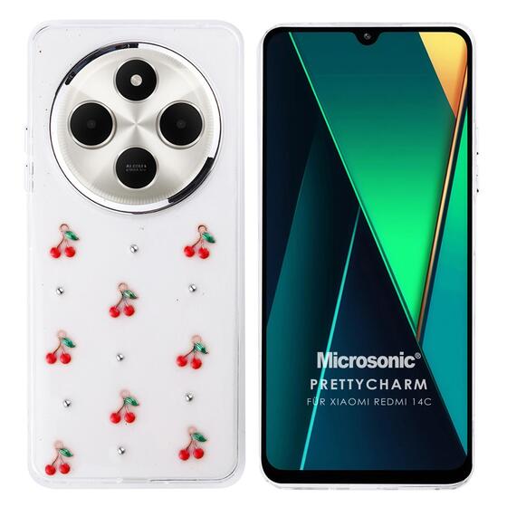 Microsonic Xiaomi Redmi 14C Kılıf PrettyCharm Cherry