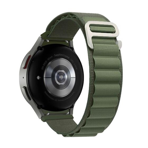 Microsonic Huawei Watch 5 46mm Kordon Alpine Loop Yeşil