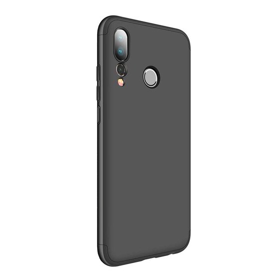 Microsonic Huawei P20 Pro Kılıf Double Dip 360 Protective Siyah