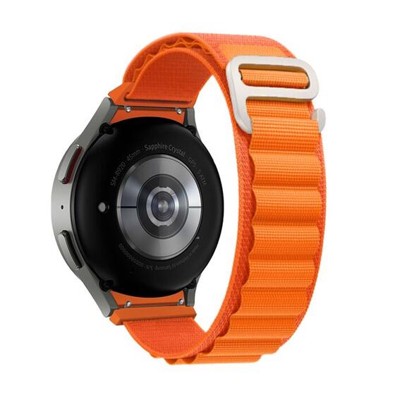 Microsonic Huawei Watch 5 46mm Kordon Alpine Loop Turuncu