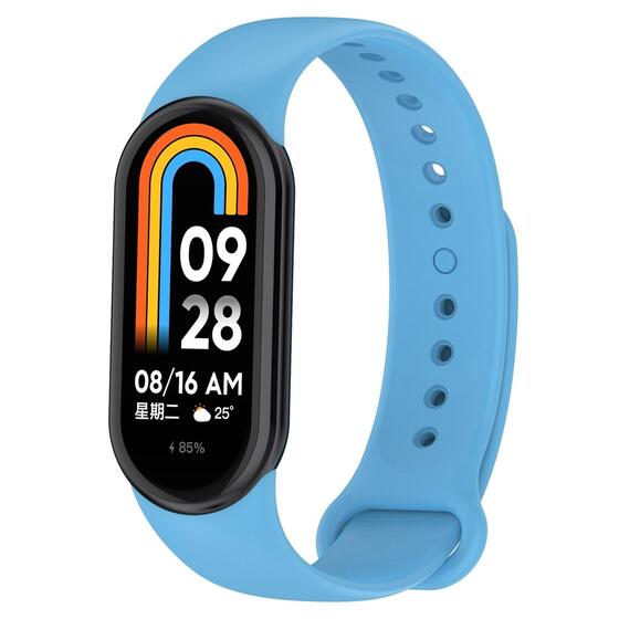 Microsonic Xiaomi Mi Band 9 Silikon Kordon Mavi