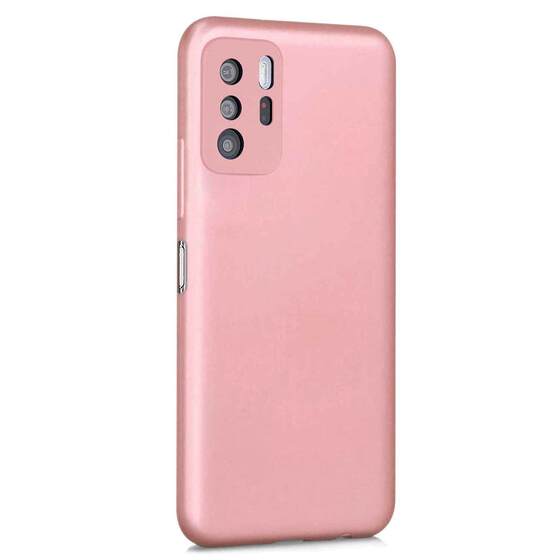 Microsonic Matte Silicone Xiaomi Poco X3 GT Kılıf Rose Gold