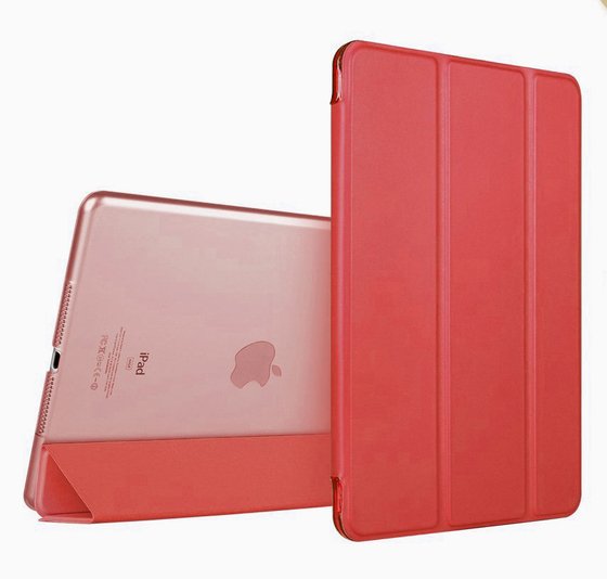 Microsonic iPad Pro 9.7 Kılıf Smart Case ve arka koruma Kırmızı