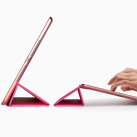 Microsonic iPad Pro 9.7 Kılıf Smart Case ve arka koruma Kırmızı