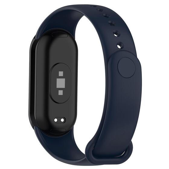 Microsonic Xiaomi Mi Band 9 Silikon Kordon Lacivert