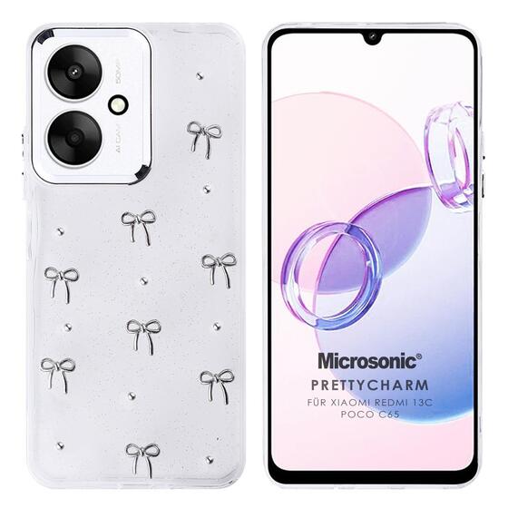 Microsonic Xiaomi Poco C65 Kılıf PrettyCharm Bow