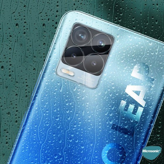 Microsonic Realme 8 Pro Kamera Lens Koruma Camı