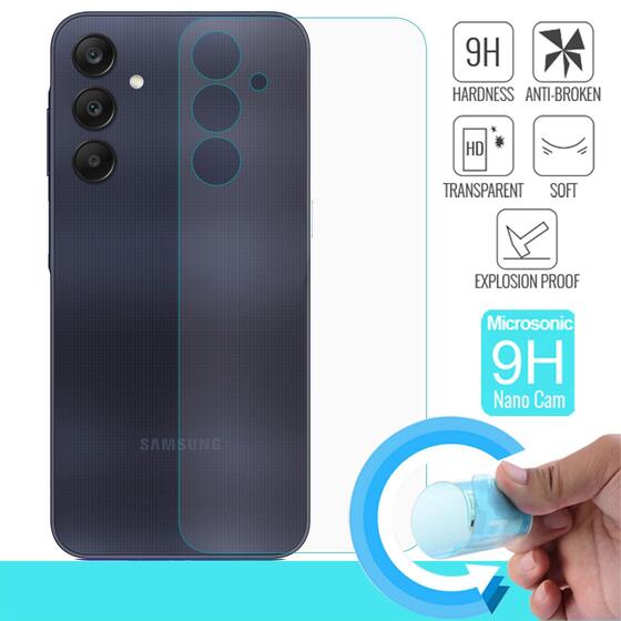 Microsonic Samsung Galaxy A05s Arka Nano Cam Ekran Koruyucu