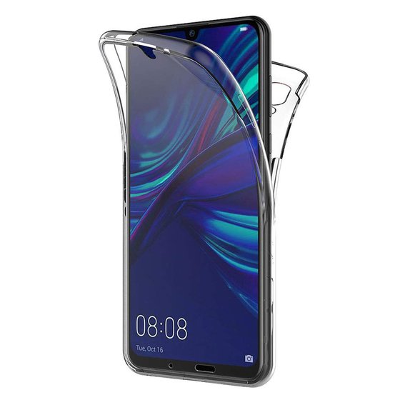 Microsonic Huawei P Smart 2019 Kılıf 6 tarafı tam full koruma 360 Clear Soft Şeffaf