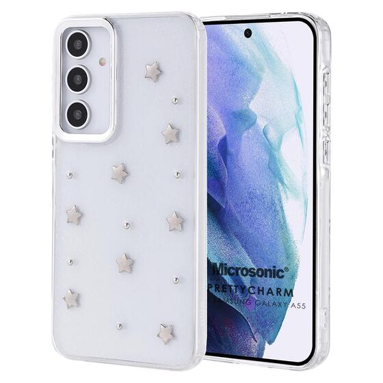 Microsonic Samsung Galaxy A55 Kılıf PrettyCharm Star