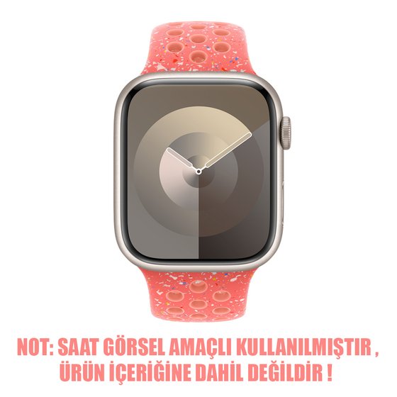 Microsonic Apple Watch Series 6 44mm Kordon Flame Sport Band Yavruağzı