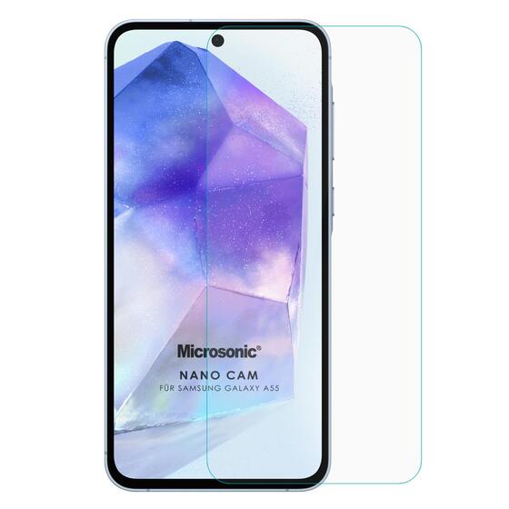 Microsonic Samsung Galaxy A55 Nano Glass Cam Ekran Koruyucu