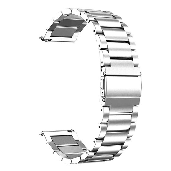 Microsonic Huawei Watch 5 46mm Metal Stainless Steel Kordon Gümüş